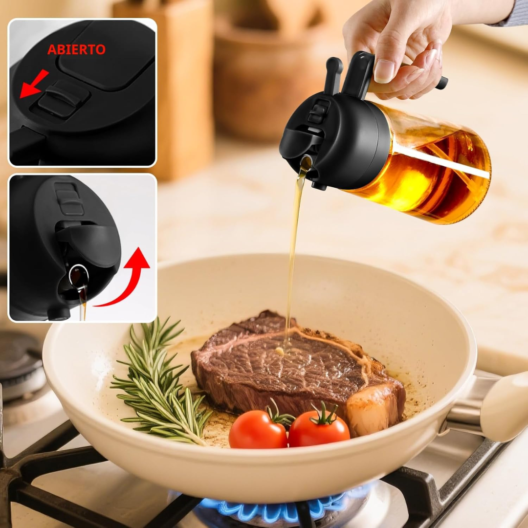Dispensador de Aceite 2 en 1